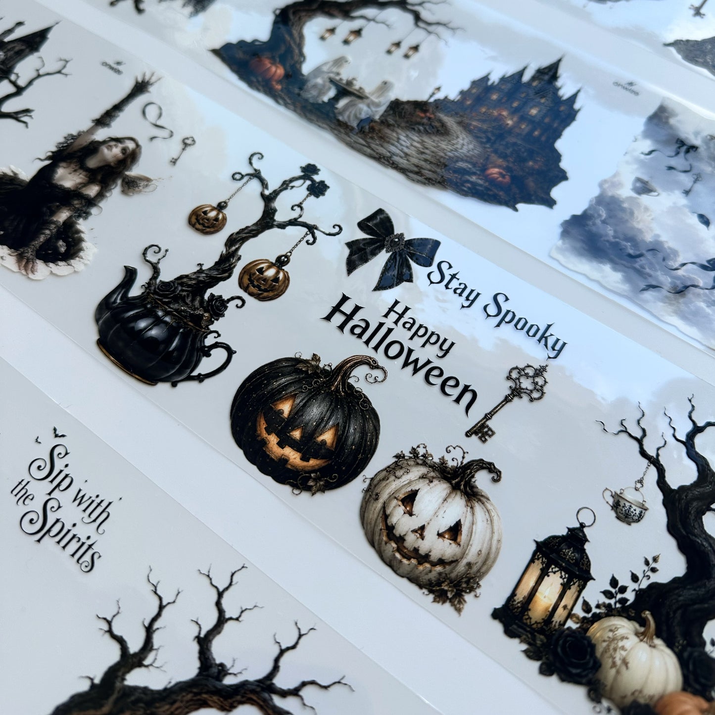 Onwize_ Journal Supplies Haunted Tea Garden 3D Crystal Ink OW 252[Whole]