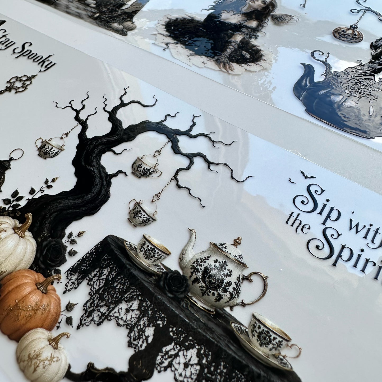 Onwize_ Journal Supplies Haunted Tea Garden 3D Crystal Ink OW 252[Whole]