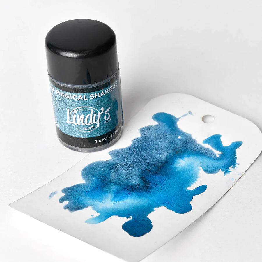 Lindy's Gang Powder ink Portrait Blazer Blue Magical Shaker LY 019