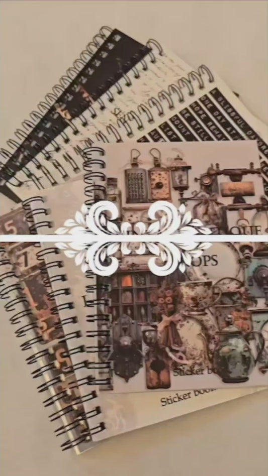 Torn Paper_ Essential Labels 3D Print PET Stickerbook 10sheets TPM 038