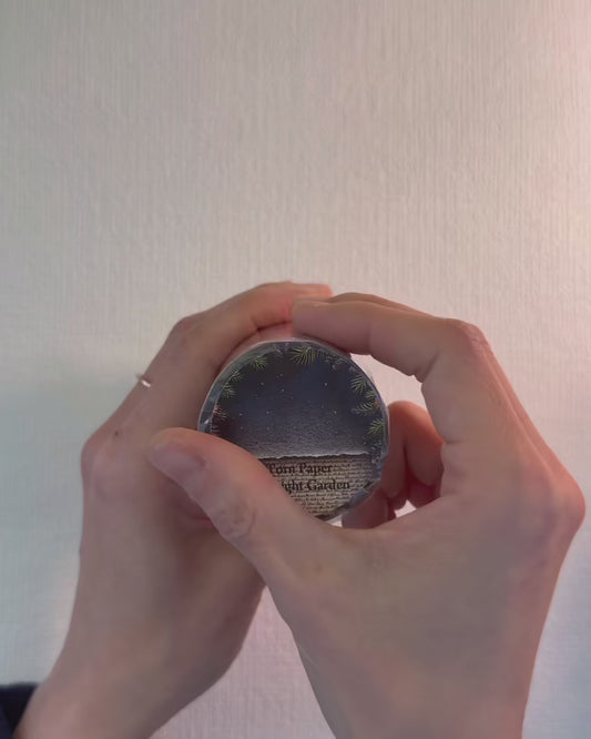 Torn Paper_ Midnight Garden 3D Print PET Tape 6m TPM 068[1Loop]